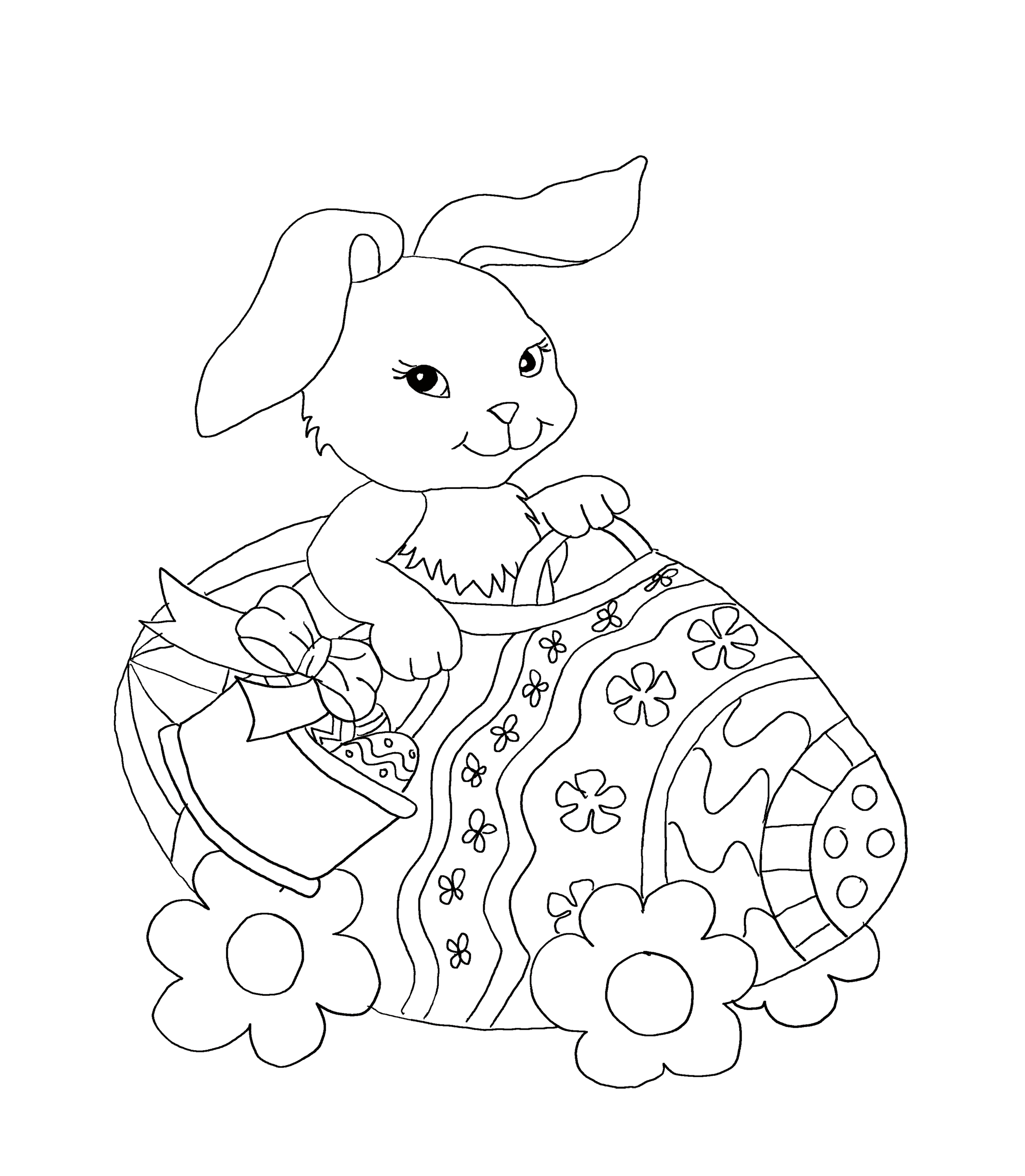 Easter Colouring Printables