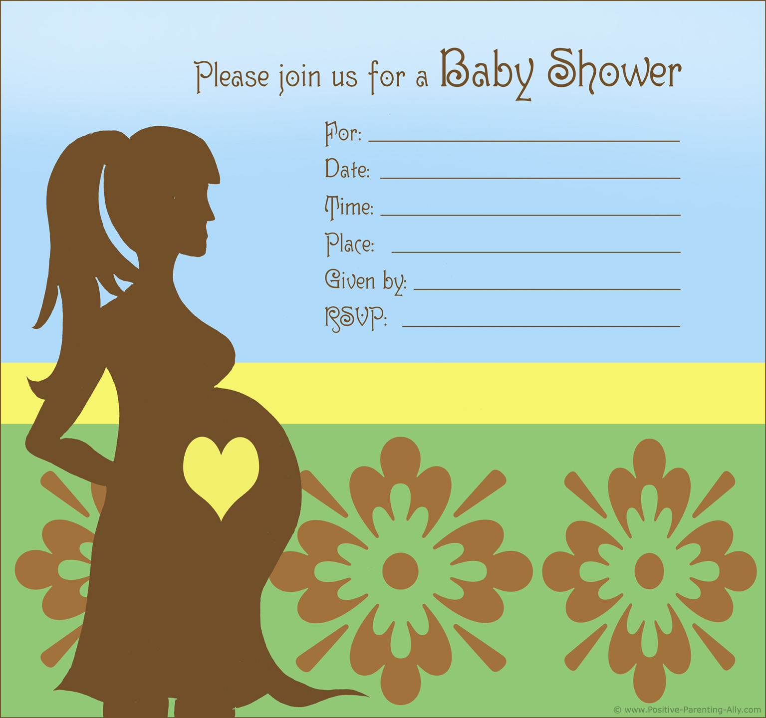 Printable Baby Shower Invites