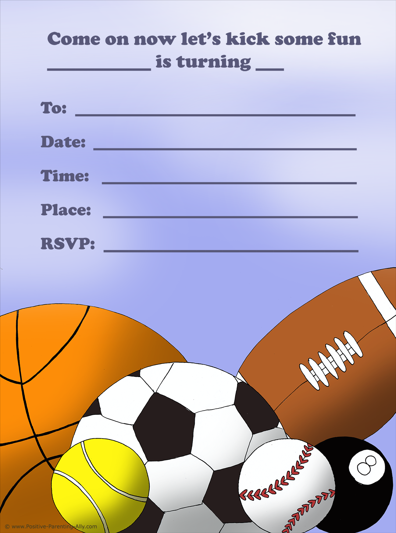 sports-invitation-template